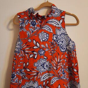 Tyler Boe Tie Neck A-line Mini Dress